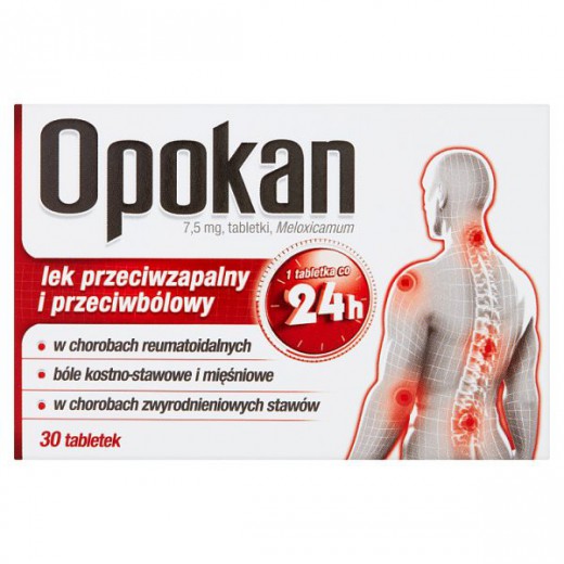 Opokan 7,5 mg, 30 tabletek