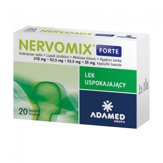 Nervomix Forte, 20 kapsułek