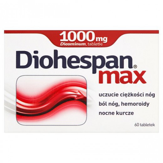 Diohespan Max 1000 mg, 60 tabletek