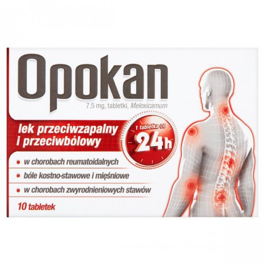 Opokan 7,5 mg, tabletki, 10 szt.