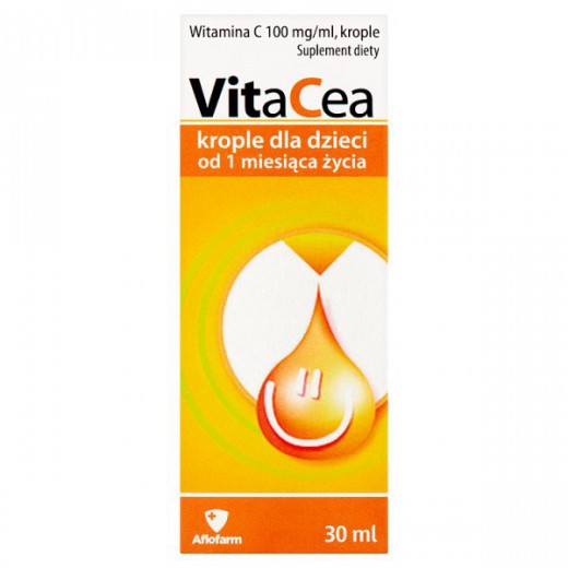 VitaCea, krople dla dzieci od 1 miesiąca, 30ml