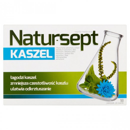 Natur-sept Kaszel, 18 pastylek do ssania