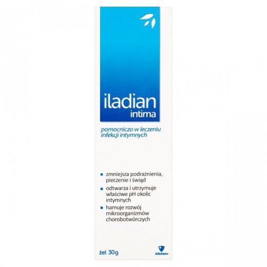 Iladian intima, żel do miejsc intymnych, 30g