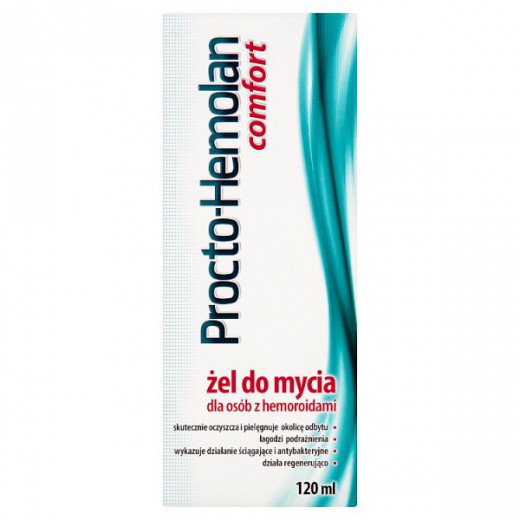 Procto-Hemolan Comfort, żel do mycia, 120ml