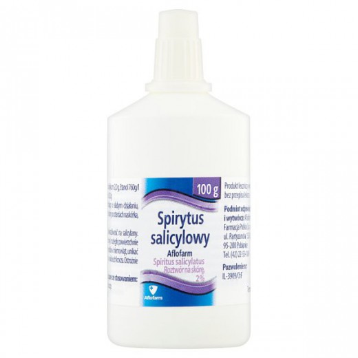 Aflofarm, Spirytus salicylowy 2%, 100g