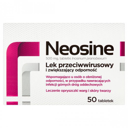 Neosine, 500 mg, 50 tabletek