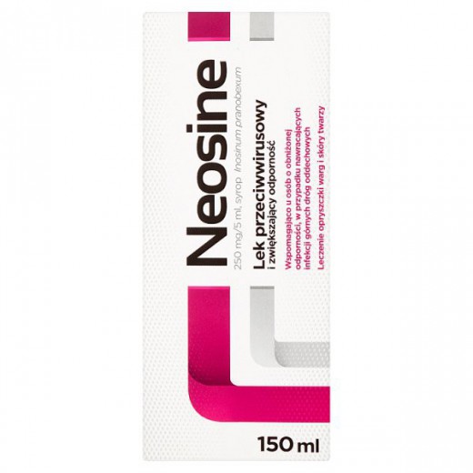 Neosine 250 mg/5 ml, syrop, 150 ml