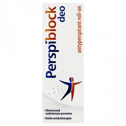 Perspiblock Deo Roll-on, Antyperspirant, 50 ml