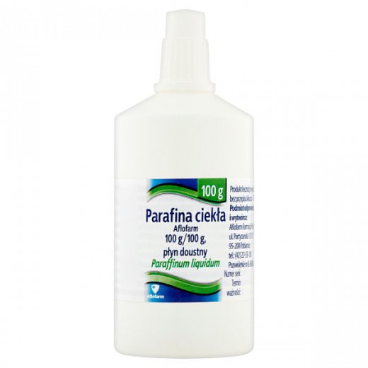 Parafina ciekła, płyn doustny, 100g