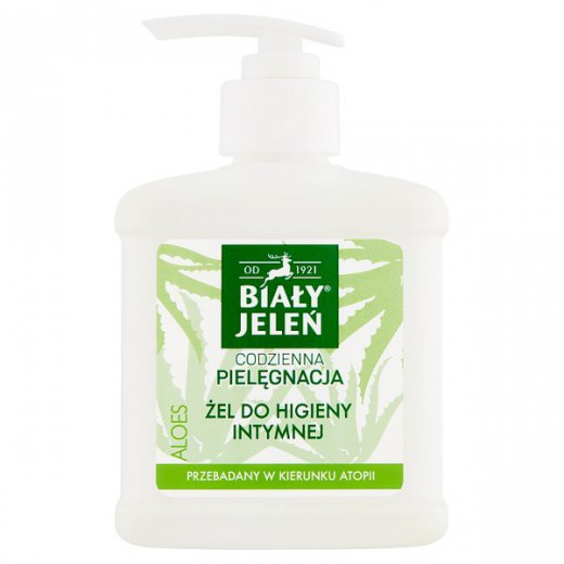 Biały Jeleń Codzienna Pielęgnacja, żel do higieny intymnej, Aloes, 500 ml