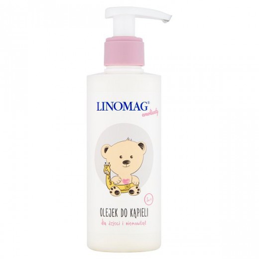 Linomag, olejek do kąpieli dla dzieci i niemowląt, od 1 miesiąca, 200ml