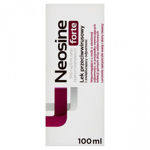 Neosine Forte, syrop 500mg/5ml, 100ml