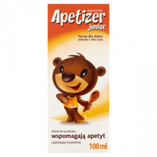 Apetizer, syrop dla dzieci powyżej 3. roku życia, 100ml