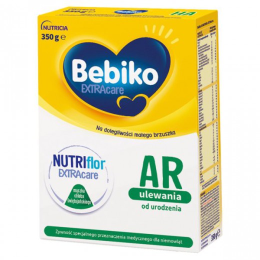 Bebiko ExtraCare AR 1, mleko początkowe przeciw ulewaniom, od urodzenia, 350 g
