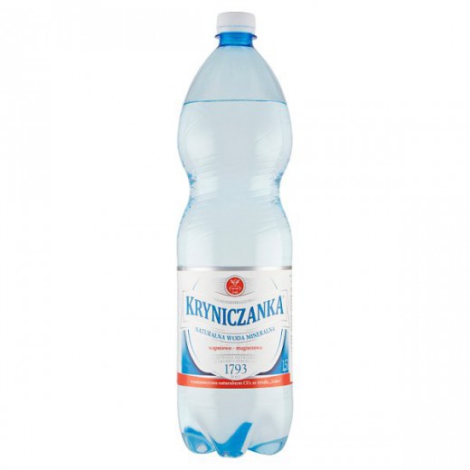 Kryniczanka, woda lecznicza, gazowana, 1,5l