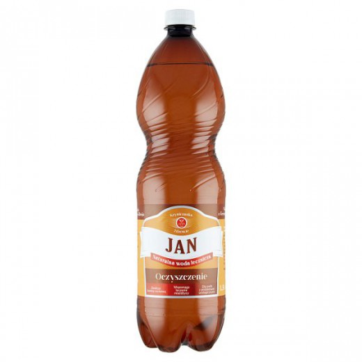 Naturalna Woda Lecznicza Jan, Oczyszczenie, Krynica-Zdrój, 1,5 litra