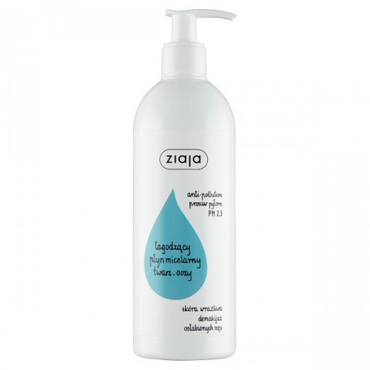 Ziaja Łagodzący płyn micelarny, 390 ml
