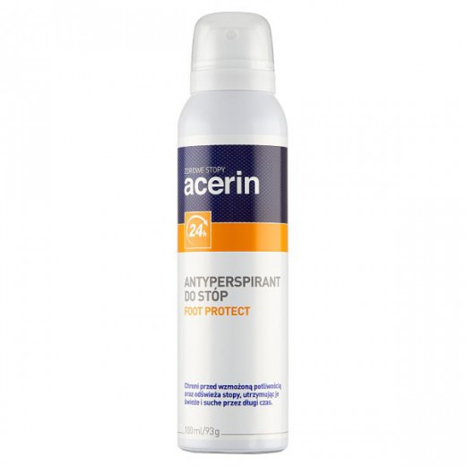 Acerin Foot Protect, Antyperspirant do stóp, 100 ml