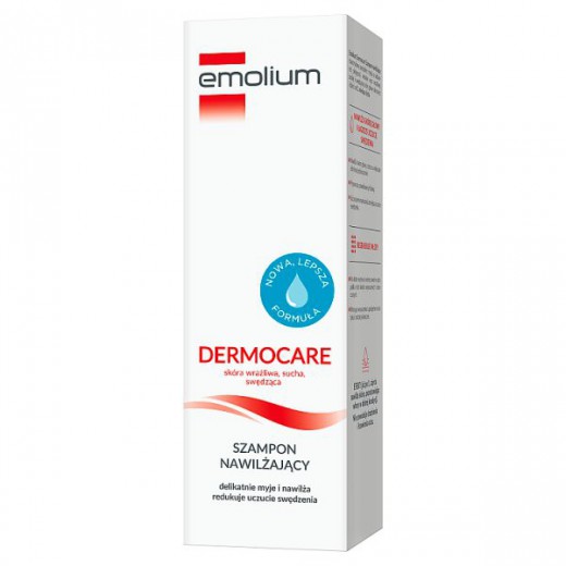 Emolium Dermocare, szampon nawilżający, od 1 miesiąca życia, 400 ml