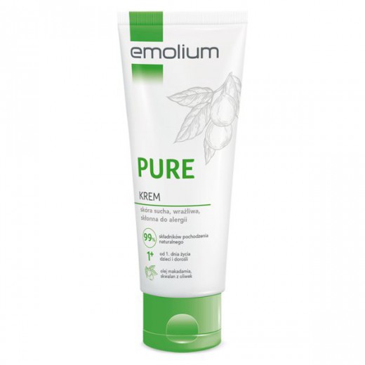 Emolium Pure, krem do twarzy dla dzieci od 1 dnia życia i dorosłych, 75 ml