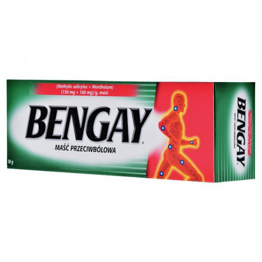 Bengay, maść przeciwbólowa (150 mg + 100 mg)/ g, 50 gram
