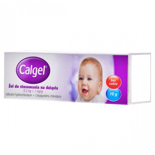 Calgel, żel do stosowania na dziąsła dla dzieci od 3 miesiąca, 10 g