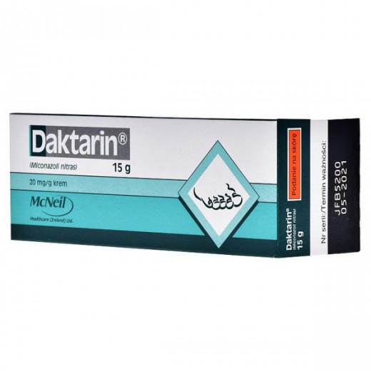 Daktarin 20 mg/ g, krem, 15 g