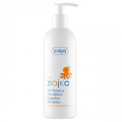 Ziajka, żel myjący dla dzieci, powyżej 3 miesiąca, 300 ml