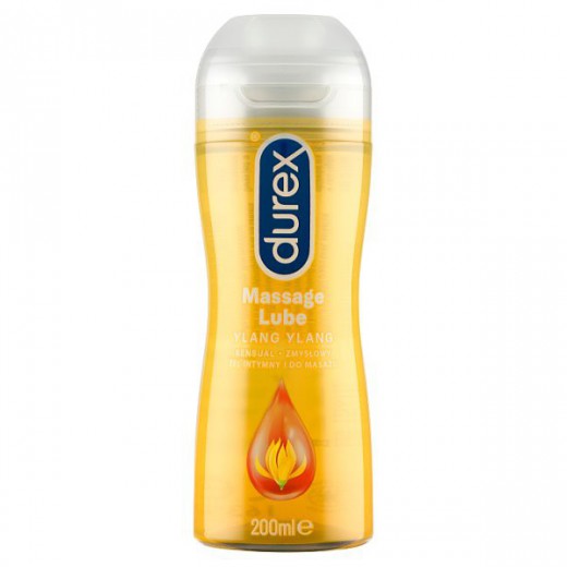 Durex, pobudzający zmysły żel intymny i do masażu 2w1, ylang ylang, 200 ml