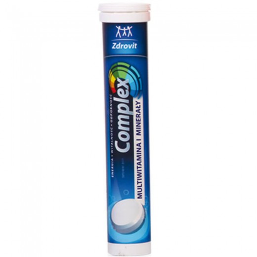 Zdrovit Complex Multiwitamina + Minerały, 24 tabletki musujące