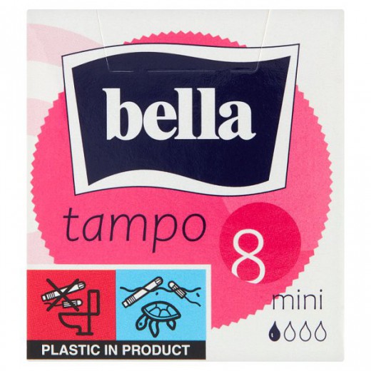 Bella Tampo, tampony higieniczne easy twist, Mini, 8 sztuk
