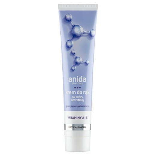 Anida, krem do rąk do skóry szorstkiej, glicerynowo-witaminowy, 125 ml