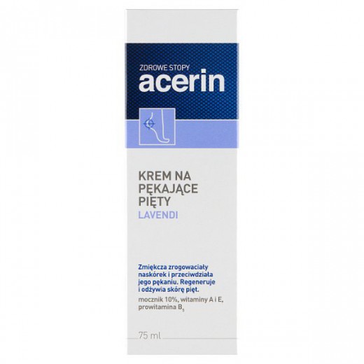 Acerin Lavendi, krem do stóp na pękające pięty, 75 ml