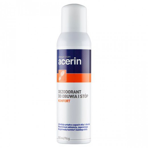Acerin Komfort, dezodorant do obuwia i stóp, 150 ml