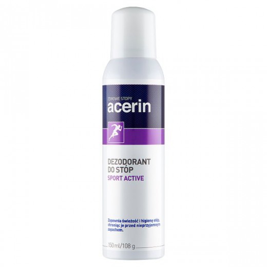 Acerin Sport Active, dezodorant do stóp, 150 ml