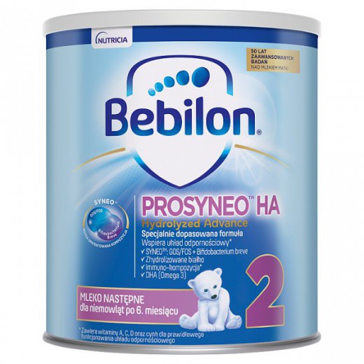Bebilon Prosyneo HA Hydrolyzed Advance 2, mleko następne, po 6 miesiącu, 400 g