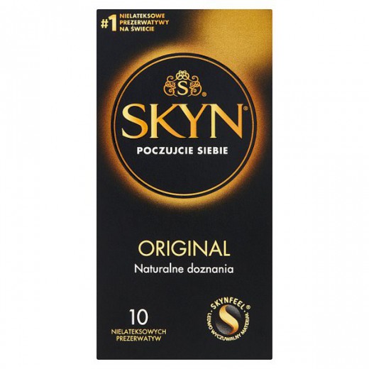 Unimil Skyn Original, prezerwatywy nielateksowe, 10 sztuk