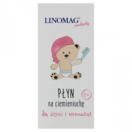 Linomag Emolienty, płyn na ciemieniuchę dla dzieci i niemowląt od 1 dnia życia, 30 ml