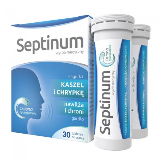 Septinum, 30 tabletek do ssania