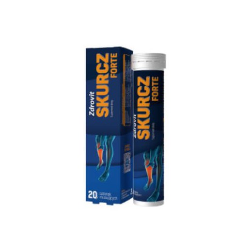 Zdrovit Skurcz Forte, 20 tabletek musujących