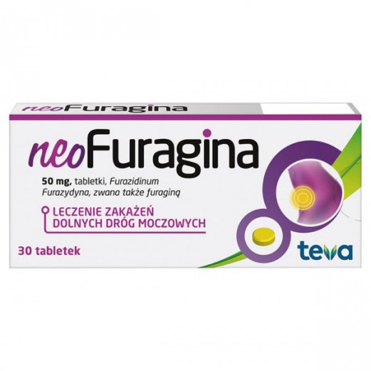 NeoFuragina 50 mg, 30 tabletek