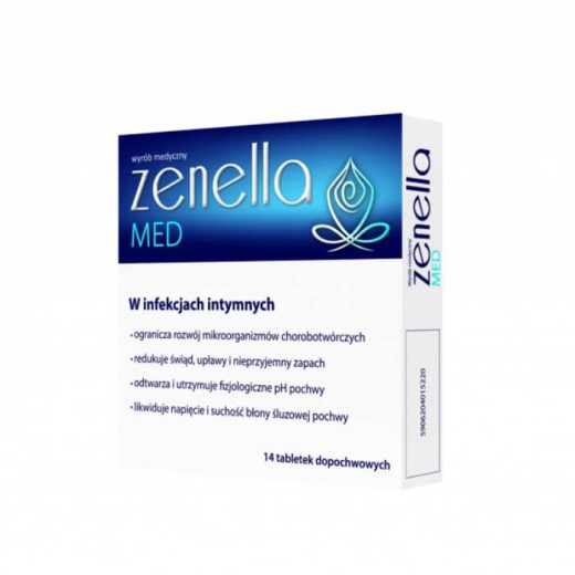 Zenella Med, 14 tabletek dopochwowych