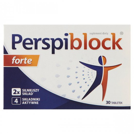Perspiblock Forte, 30 tabletek