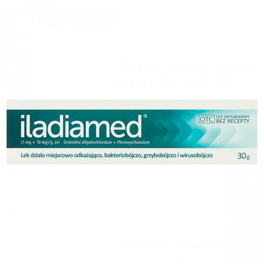 Iladiamed (1 mg +10 mg)/g, żel, 30 g