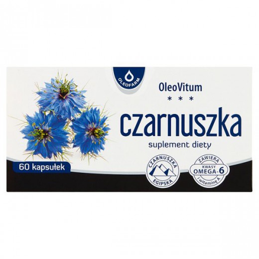 OleoVitum Czarnuszka, 60 kapsułek
