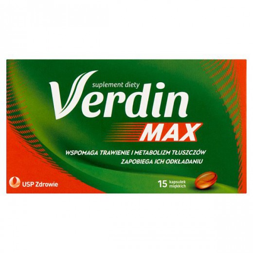 Verdin Max, 15 kapsułek miękkich