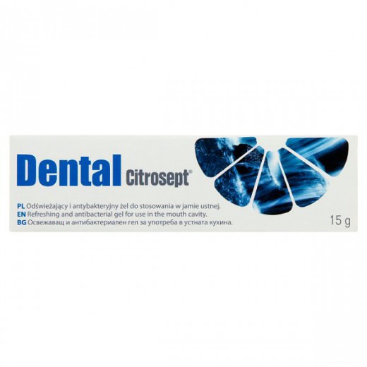 Citrosept Dental, żel do zębów, 15 g