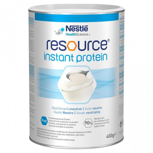 Resource Instant Protein, preparat odżywczy, smak neutralny, 400 g
