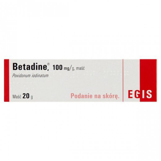 Betadine, 10%, maść antyseptyczna, 20 g