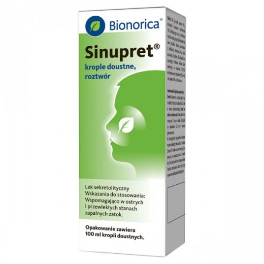 Sinupret krople doustne, roztwór, 100 ml